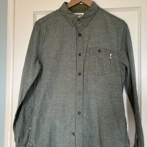 Brooklyn Industries Green Button Down Longsleeve Shirt